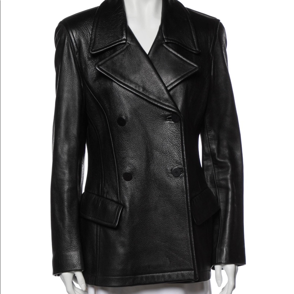 Donna Karan Biker Jacket (Authentic).